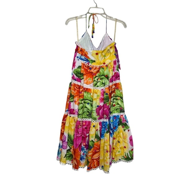 FARM Rio Rainbow Floral Chita‎ Midi Dress - Picture 3 of 8